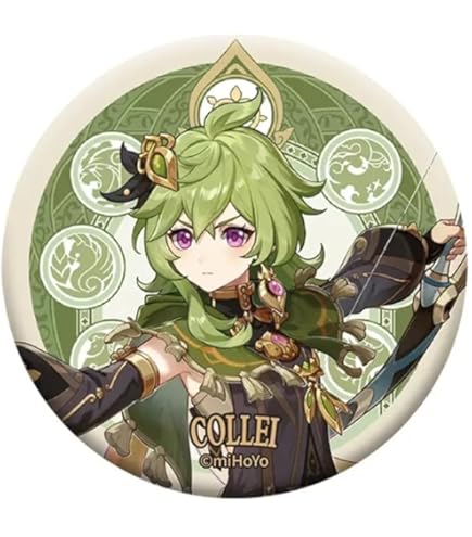 Amazon | 原神 フリーナ 缶バッジ ブローチ 10点セット おしゃれ